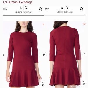 A|X Perfect Holiday dropped waist dress NWT